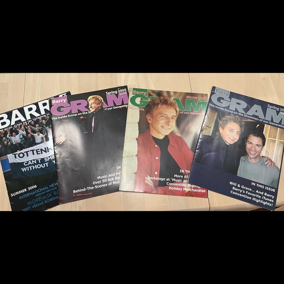 Barry Manilow fan club newsletters, Set of 16 from 2000-2006. VG condition. - Picture 4 of 4